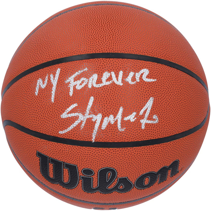 Autographed Carmelo Anthony Basketball