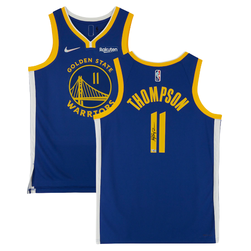 An autographed Klay Thompson jersey!